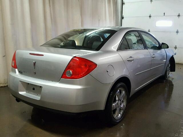 1G2ZH57N984100556 - 2008 PONTIAC G6 GT SILVER photo 4