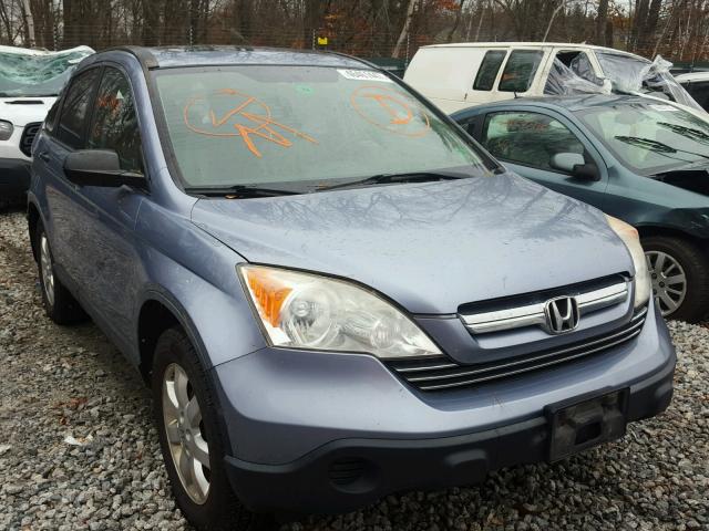 JHLRE48587C113772 - 2007 HONDA CR-V EX BLUE photo 1