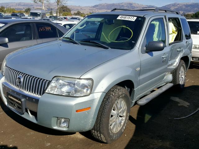 4M2CU571X6KJ07285 - 2006 MERCURY MARINER SILVER photo 2