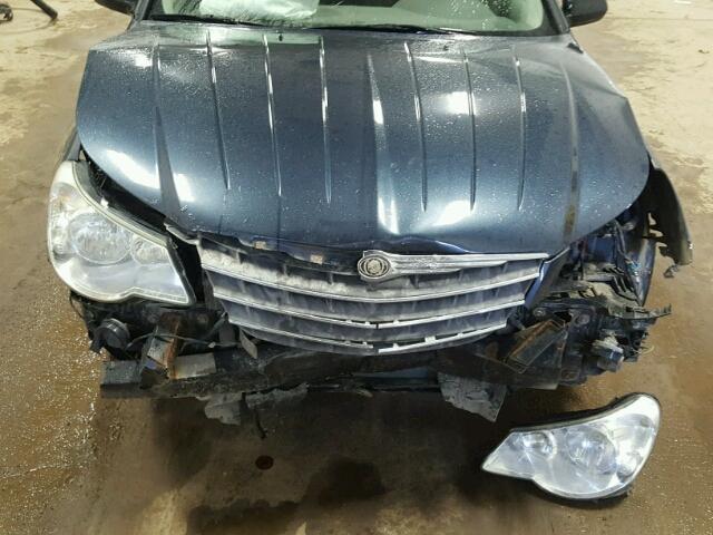 1C3LC46K98N214296 - 2008 CHRYSLER SEBRING LX BLUE photo 7