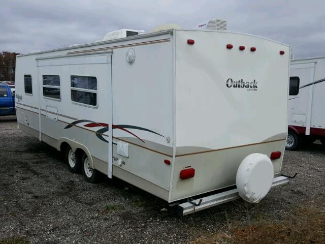 4YDT2802135903429 - 2004 KEYSTONE OUTBACK CREAM photo 3