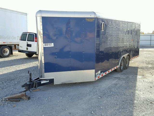 5NHUTWV28FY022518 - 2015 CARGO TRAILER BLUE photo 2