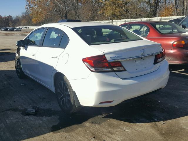 19XFB2F81EE254392 - 2014 HONDA CIVIC EX WHITE photo 3