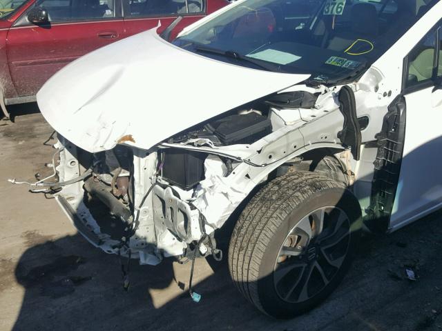 19XFB2F81EE254392 - 2014 HONDA CIVIC EX 白色 照片 9