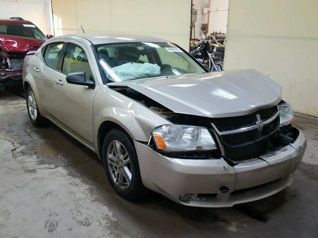 1B3LC56K48N290317 - 2008 DODGE AVENGER SX BEIGE photo 1