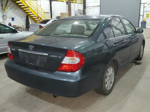 4T1BE30KX3U763987 - 2003 TOYOTA CAMRY LE 绿色 照片 4