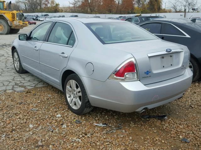 3FAHP08196R167788 - 2006 FORD FUSION SEL SILVER photo 3