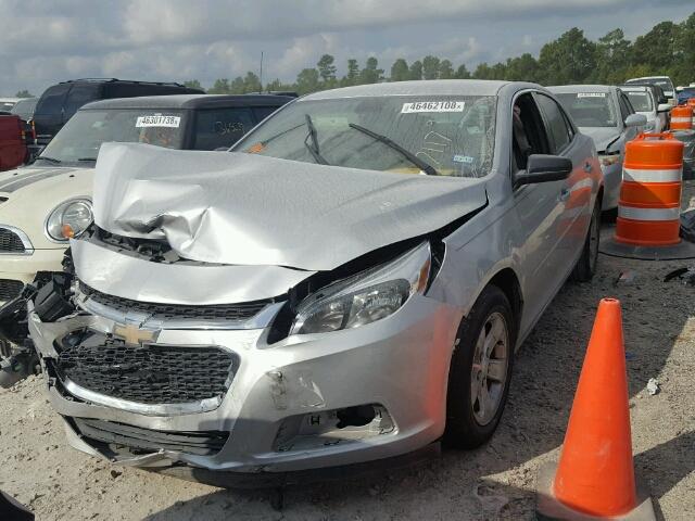 1G11B5SL9FF347117 - 2015 CHEVROLET MALIBU LS 灰色 照片 2