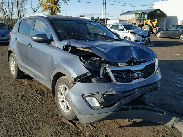 KNDPB3A23D7501133 - 2013 KIA SPORTAGE B BLUE photo 1