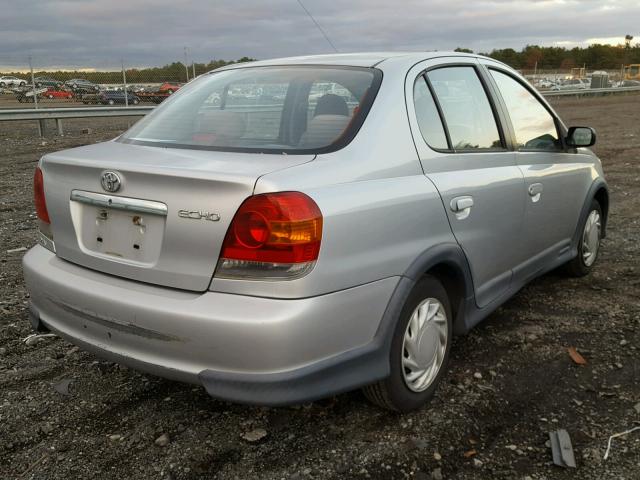 JTDBT123635038188 - 2003 TOYOTA ECHO BEIGE photo 4