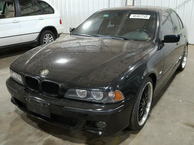 WBADN63443GN88935 - 2003 BMW 540 I AUTO BLACK photo 2