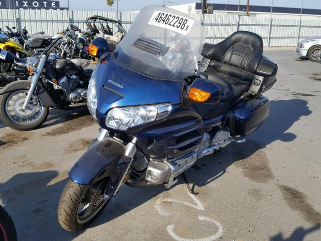 1HFSC47M17A607888 - 2007 HONDA GL1800 BLUE photo 2