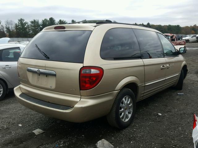 2C4GP54L41R372847 - 2001 CHRYSLER TOWN & COU TAN photo 4