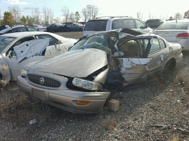 1G4HR54K344150003 - 2004 BUICK LESABRE LI BEIGE photo 2