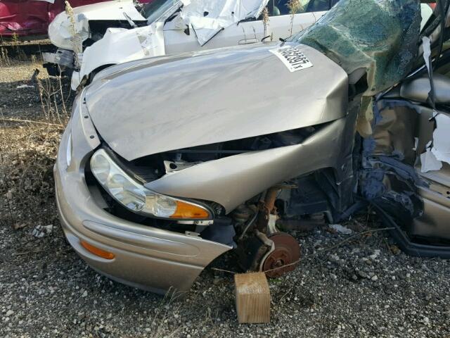 1G4HR54K344150003 - 2004 BUICK LESABRE LI BEIGE photo 9