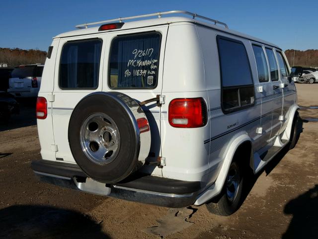 2B7HB21Y2VK527640 - 1997 DODGE RAM VAN WHITE photo 4