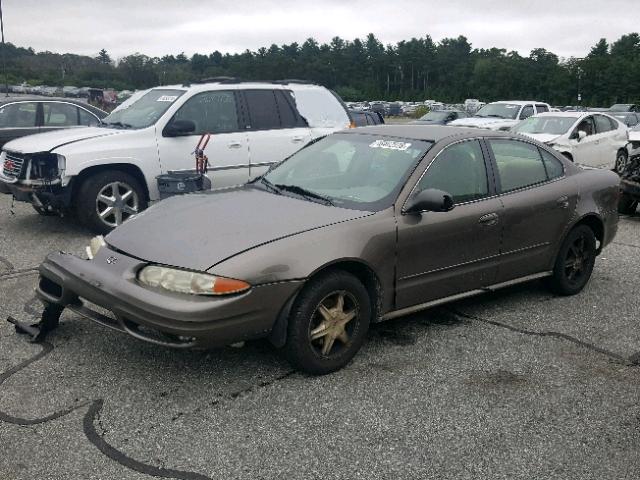 1G3NL52E22C245547 - 2002 OLDSMOBILE ALERO GL GRAY photo 2