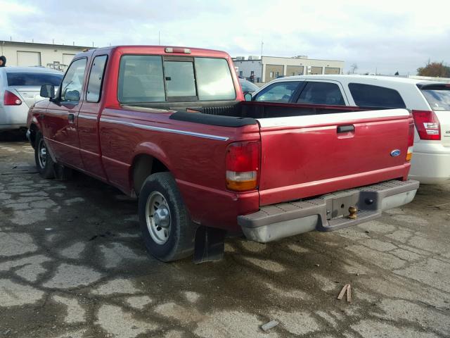 1FTCR14A5VPA18925 - 1997 FORD RANGER RED photo 3