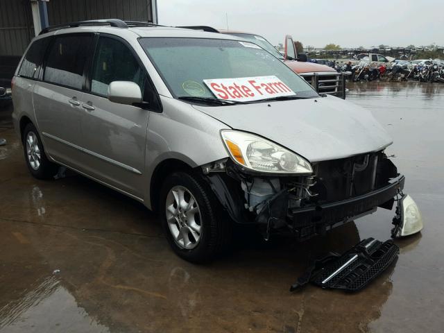 5TDZA22C85S242871 - 2005 TOYOTA SIENNA SILVER photo 1