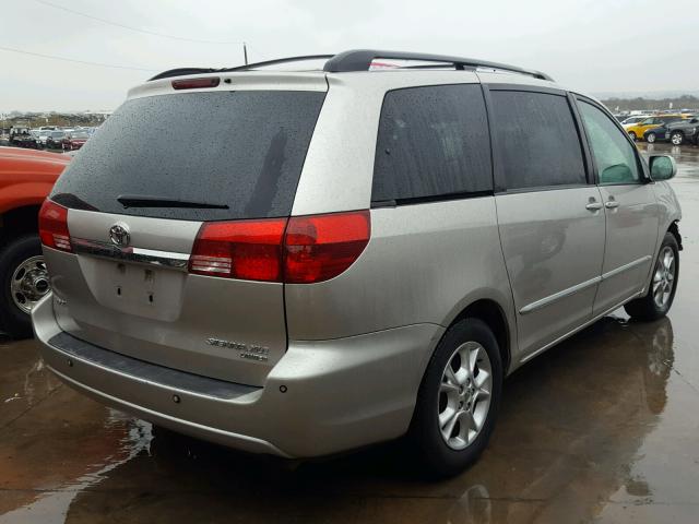 5TDZA22C85S242871 - 2005 TOYOTA SIENNA SILVER photo 4