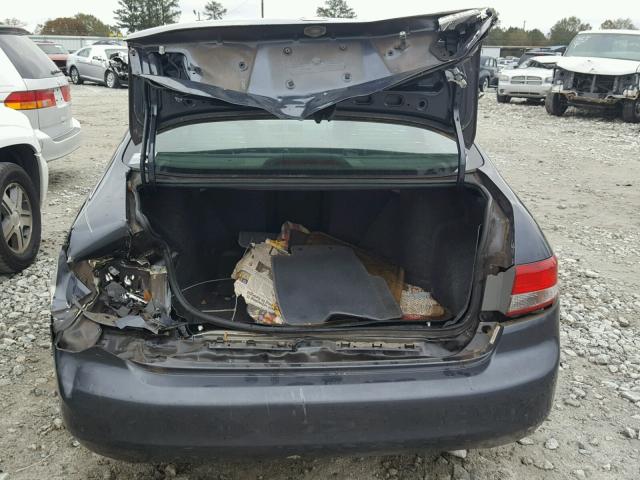 1HGCM56334A092674 - 2004 HONDA ACCORD LX BLUE photo 9