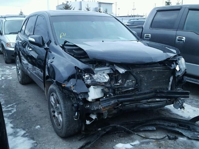 2HNYD28567H003648 - 2007 ACURA MDX SPORT BLACK photo 1