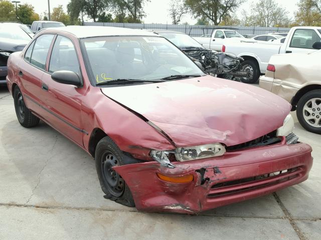 1Y1SK5260VZ413245 - 1997 GEO PRIZM BASE RED photo 1