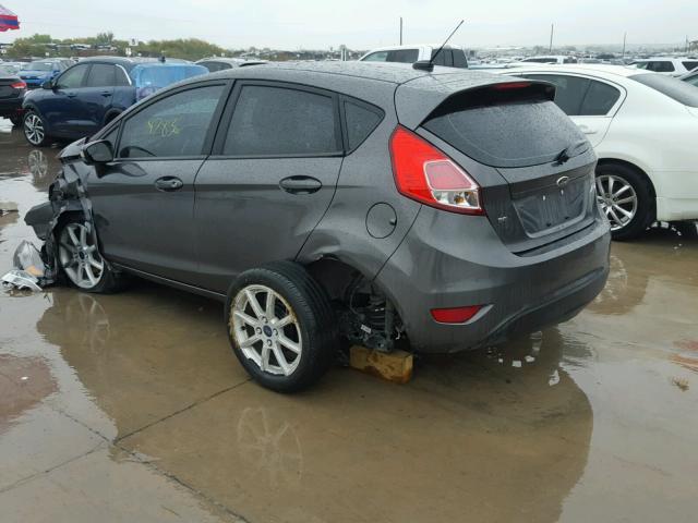 3FADP4EJ5FM104937 - 2015 FORD FIESTA SE GRAY photo 3