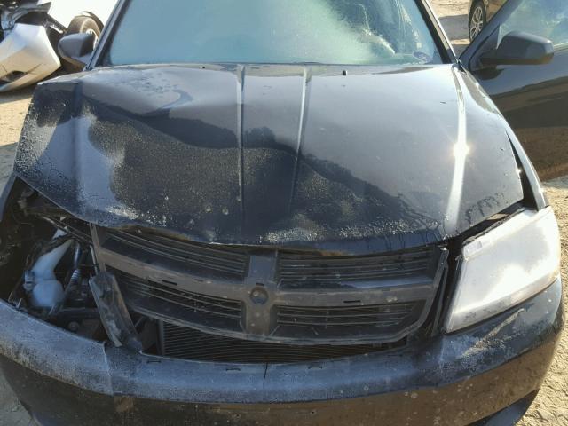 1B3CC4FB8AN151498 - 2010 DODGE AVENGER SX BLACK photo 7