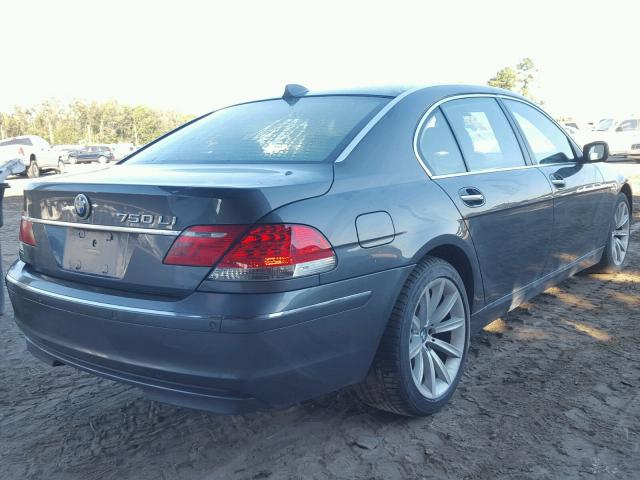 WBAHN83578DT82636 - 2008 BMW 750 GRAY photo 4