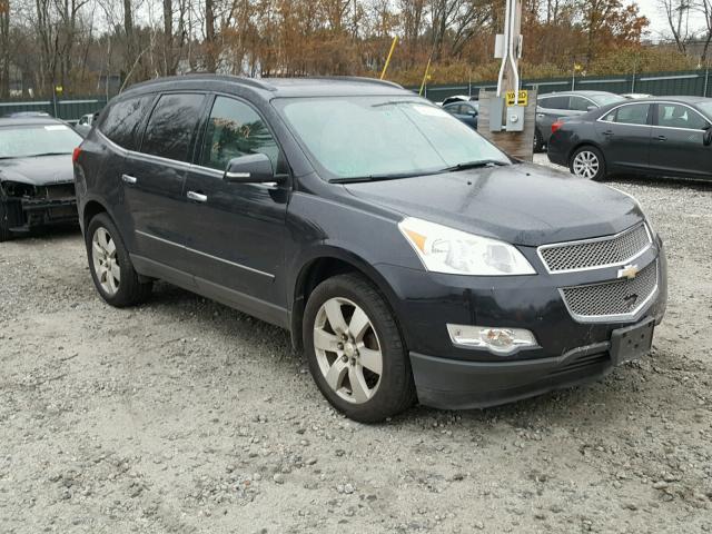 1GNKVLED8BJ400383 - 2011 CHEVROLET TRAVERSE L BLACK photo 1