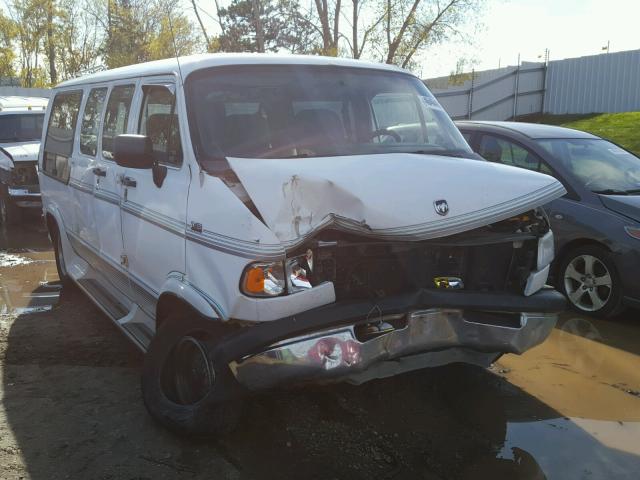 2B6HB21Z3SK539112 - 1995 DODGE RAM VAN B2 WHITE photo 1