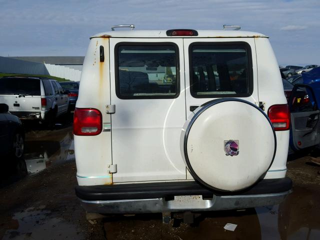 2B6HB21Z3SK539112 - 1995 DODGE RAM VAN B2 WHITE photo 10