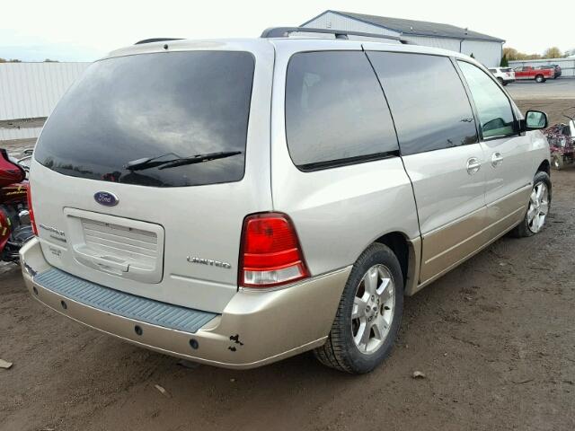 2FMZA58244BA77882 - 2004 FORD FREESTAR L SILVER photo 4