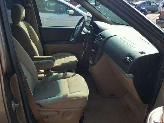 1GNDV23L15D240475 - 2005 CHEVROLET UPLANDER L 棕色 照片 5
