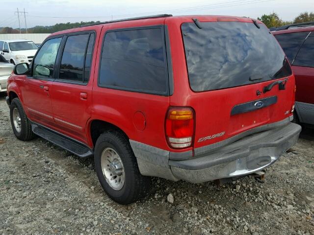 1FMZU34E9XUA28560 - 1999 FORD EXPLORER RED photo 3