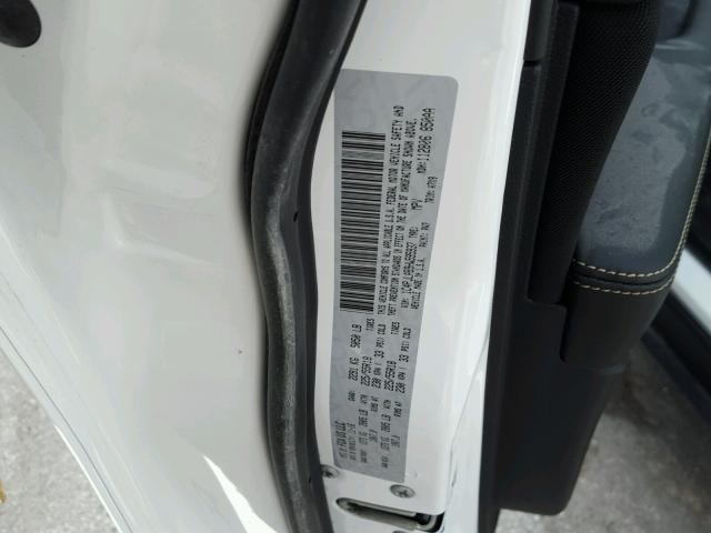 1C4PJLAB9HW595937 - 2017 JEEP CHEROKEE WHITE photo 10