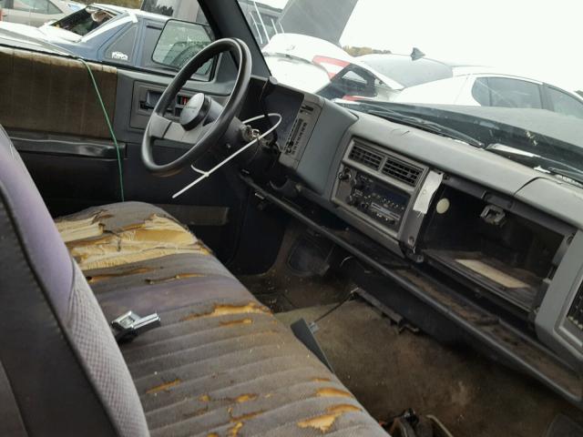 1GCCS14ZXK2274383 - 1989 CHEVROLET S TRUCK S1 GRAY photo 5