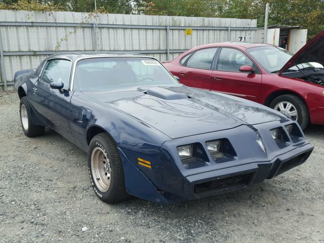 1G2AW87W8BN103771 - 1981 PONTIAC FIREBIRD T BLUE photo 1