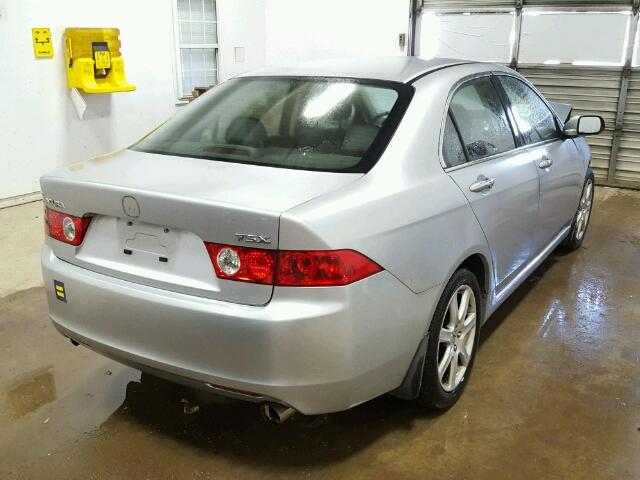 JH4CL96984C020000 - 2004 ACURA TSX SILVER photo 4