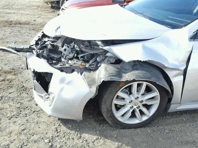 4T1BK1EB8EU093381 - 2014 TOYOTA AVALON BAS SILVER photo 9