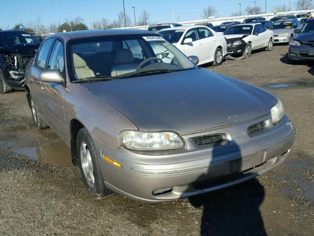 1G3NG52J5X6340241 - 1999 OLDSMOBILE CUTLASS GL GOLD photo 1