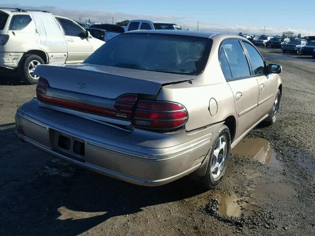 1G3NG52J5X6340241 - 1999 OLDSMOBILE CUTLASS GL ოქროსფერი ფოტო 4