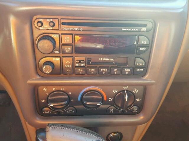 1G3NG52J5X6340241 - 1999 OLDSMOBILE CUTLASS GL ოქროსფერი ფოტო 9