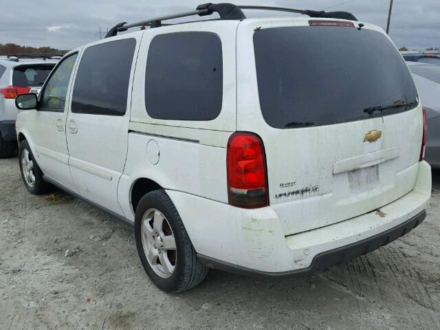 1GNDV33198D171026 - 2008 CHEVROLET UPLANDER L WHITE photo 3