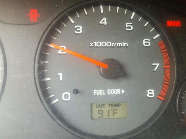 JF1SF65641H733295 - 2001 SUBARU FORESTER S SILVER photo 9