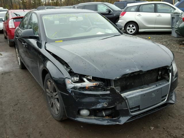 WAULF78K49N076327 - 2009 AUDI A4 2.0T QU BLACK photo 1