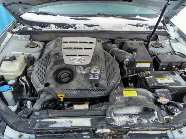 5NPET46FX6H115359 - 2006 HYUNDAI SONATA GL BLUE photo 7