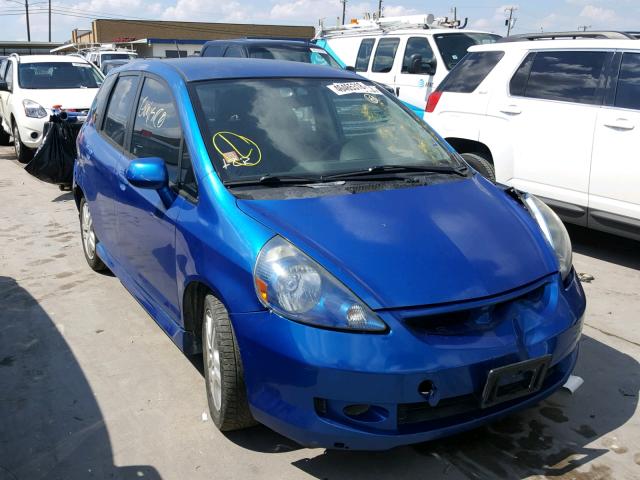 JHMGD38667S024412 - 2007 HONDA FIT S 蓝色 照片 1
