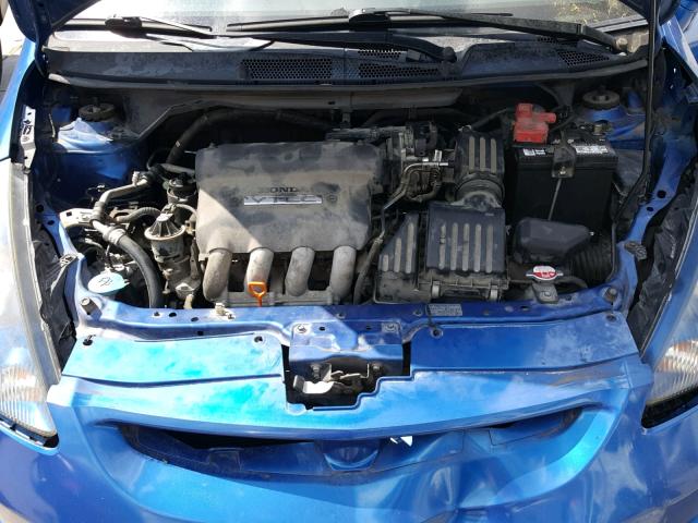JHMGD38667S024412 - 2007 HONDA FIT S 蓝色 照片 7